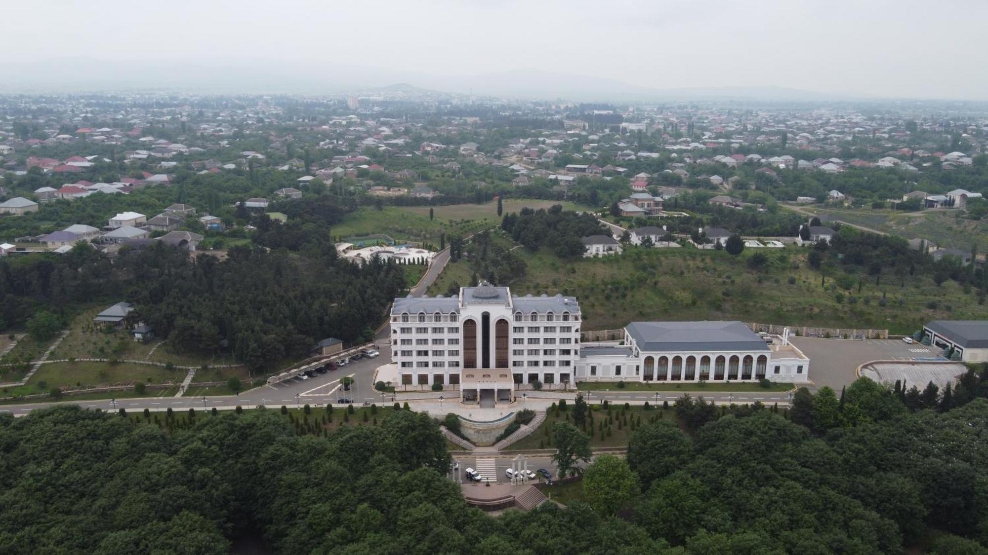 Ayan Palace Hotel Tovuz Εξωτερικό φωτογραφία