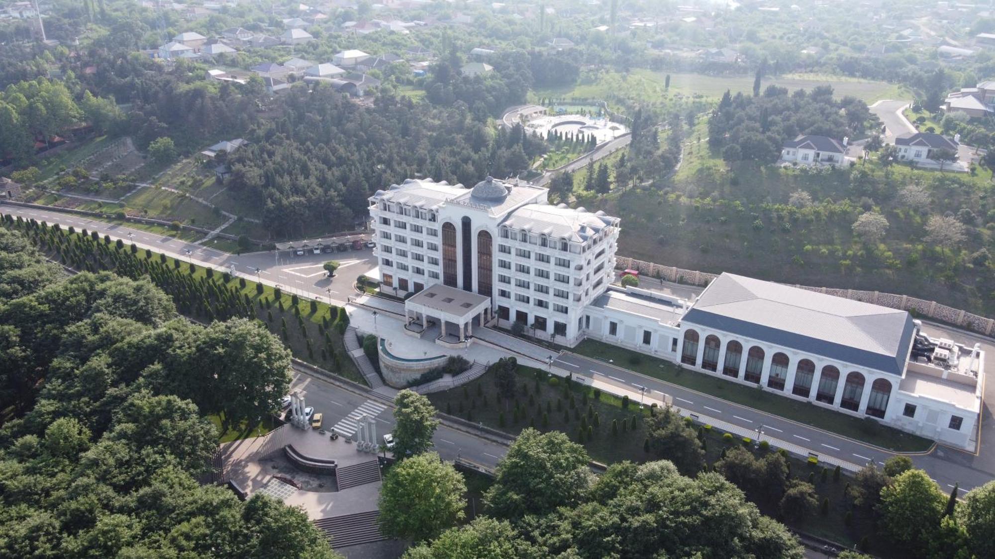 Ayan Palace Hotel Tovuz Εξωτερικό φωτογραφία